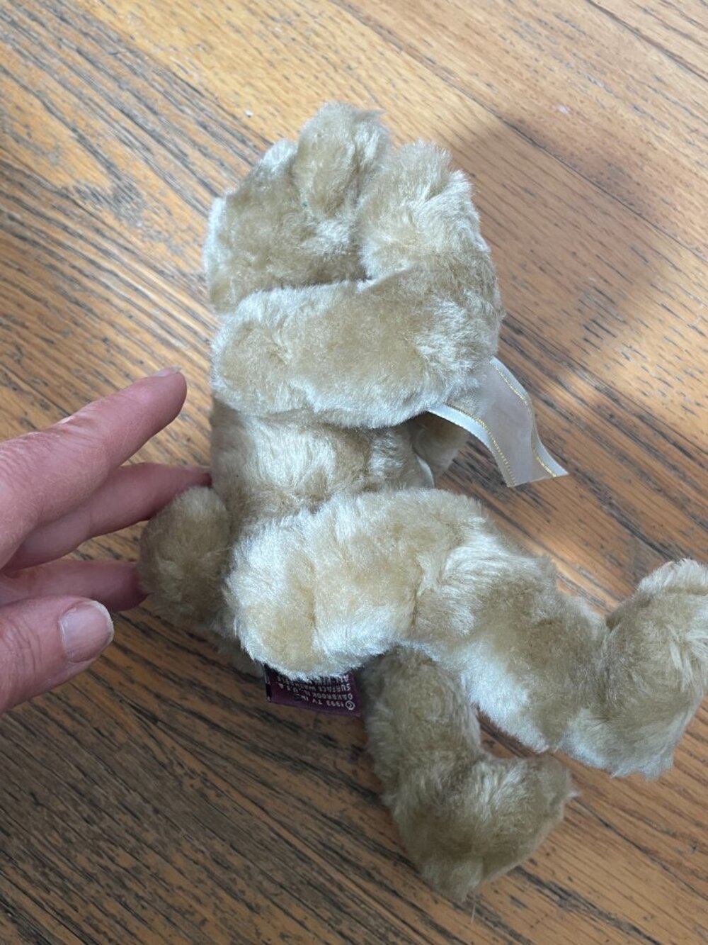 Ty Beenie Baby Beverly the Bear from the Ty Attic Treasures Collection - Picture 4 of 8